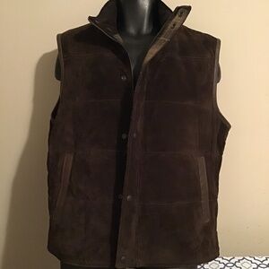 😎Roundtree & Yorke, Nwot, see photos, leather, great gift 🎁 , size large